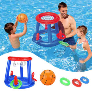 Inflatable basketball